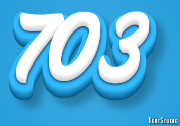 703 Text Effect