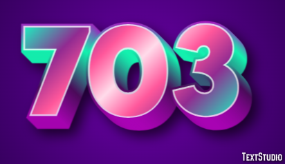 703 Text Effect