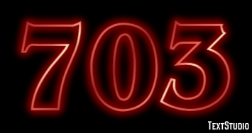 703 Text Effect