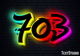 703 Text effect