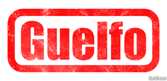 Guelfo Efecto de Texto