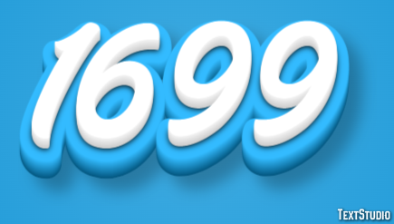 1699 Эффект текста
