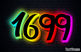 1699 Эффект текста