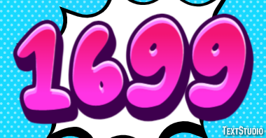 1699 Text Effect