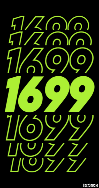1699 Эффект текста