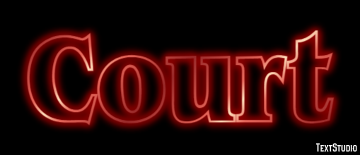 Court Text Effect