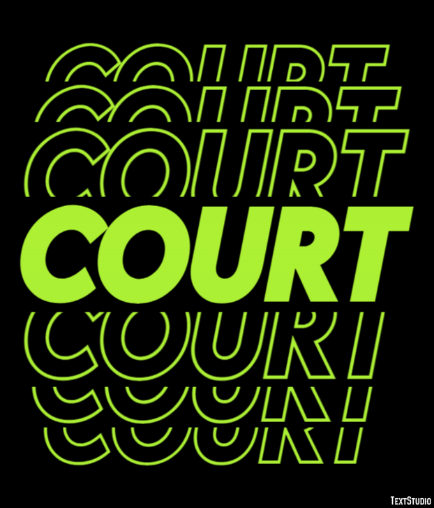 Court Text Effect