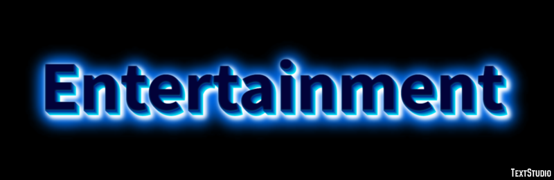 Entertainment Text Effect