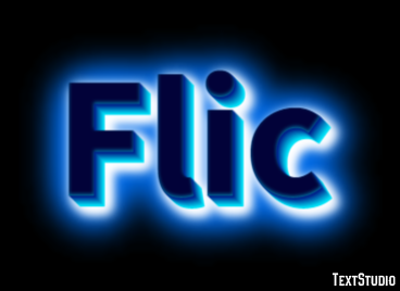 Flic Effetto testo