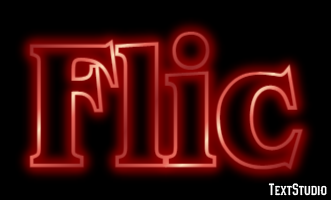 Flic Effet de Texte