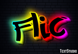 Flic Effet de Texte