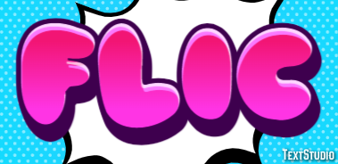 Flic Effet de Texte