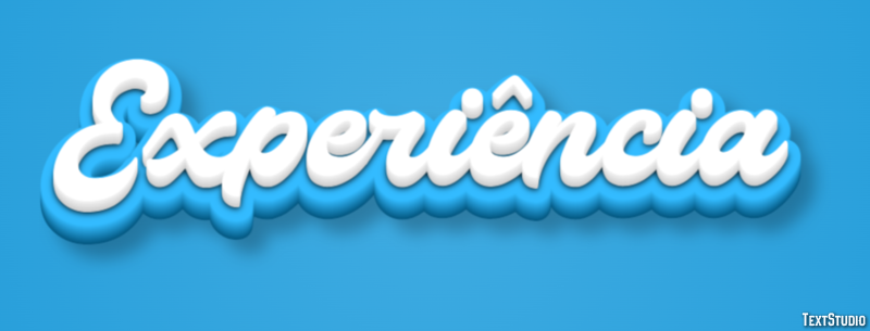 Experiência Эффект текста