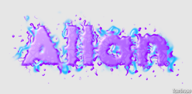 Allan Text Effect