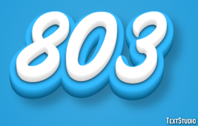 803 Text Effect