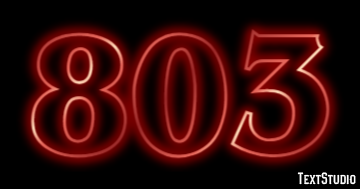 803 Text Effect