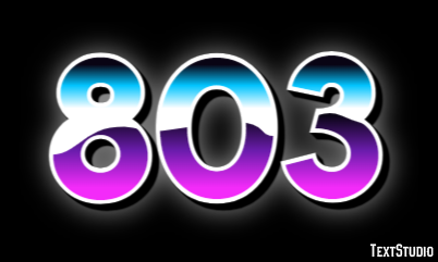 803 Text Effect