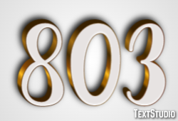 803 Text Effect
