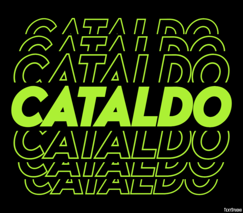 Cataldo Effetto testo