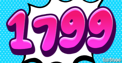 1799 Text Effect