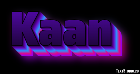 Kaan Text Effect