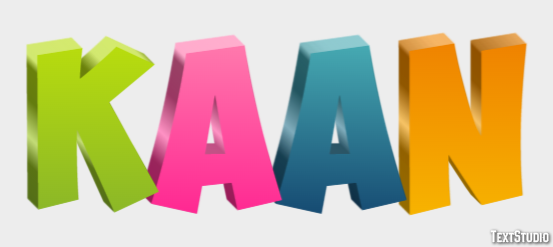 Kaan Text Effect