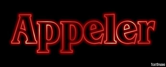 Appeler Effet de Texte