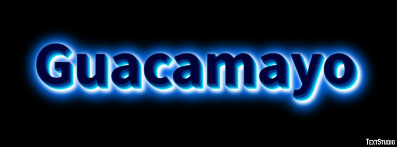 Guacamayo Efecto de Texto