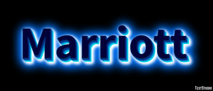 Marriott テキスト効果