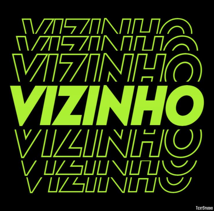 Vizinho Efeito do texto