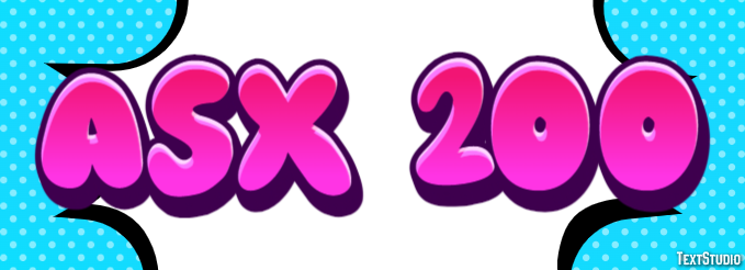 Asx 200 Efecto de texto