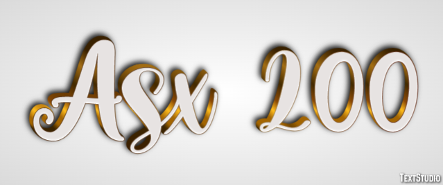 Asx 200 Efecto de Texto