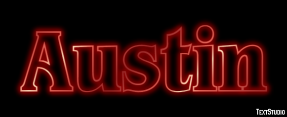 Austin Texteffekt