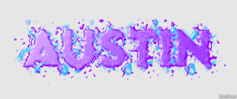 Austin Text effect