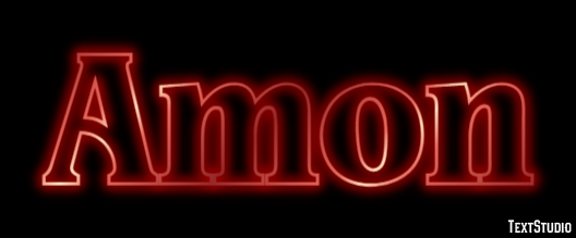 Amon Text effect