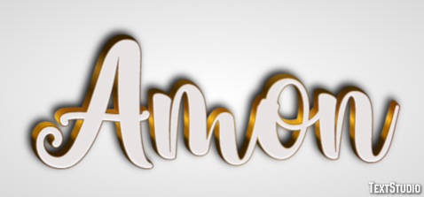 Amon Effet de Texte