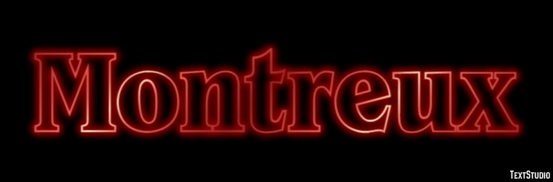 Montreux Effetto testo