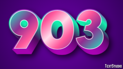 903 Text Effect