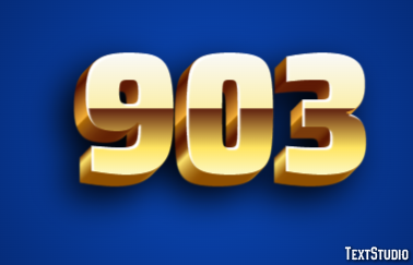 903 Text Effect