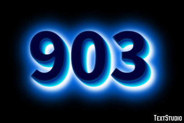 903 Text Effect