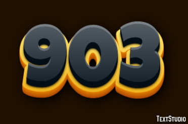 903 Text Effect
