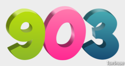 903 Text Effect