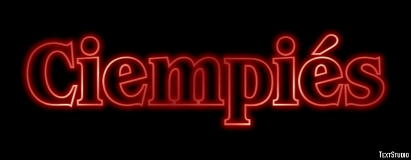 Ciempiés Texteffekt