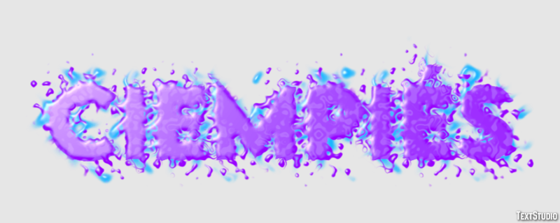 Ciempiés Efecto de Texto