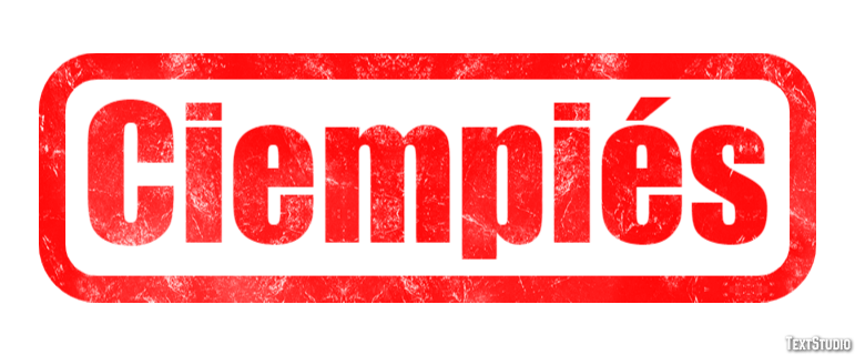 Ciempiés Efecto de Texto