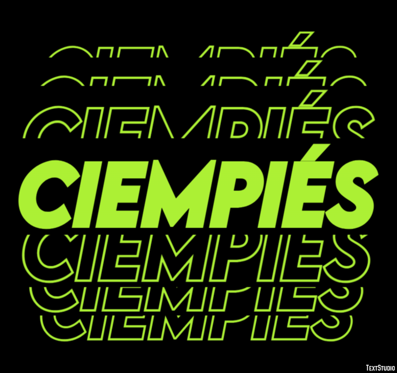 Ciempiés Texteffekt
