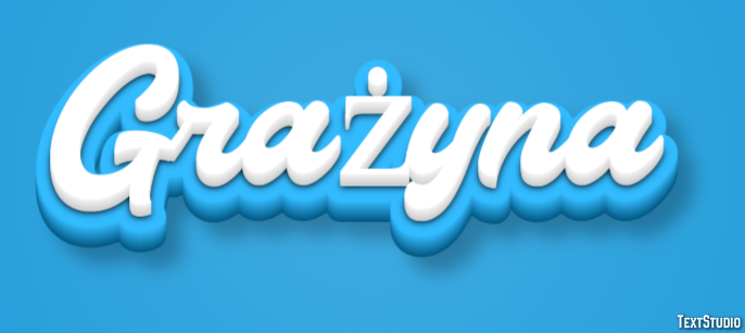 Grażyna Efekt tekstowy
