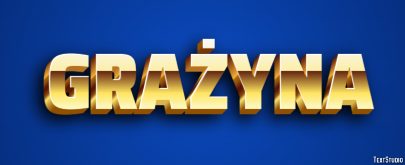 Grażyna Efekt tekstowy