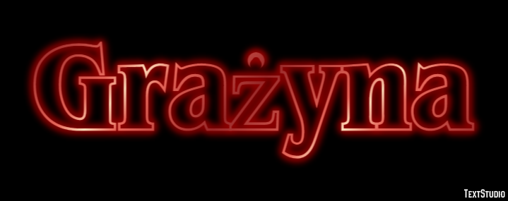 Grażyna Efekt tekstowy