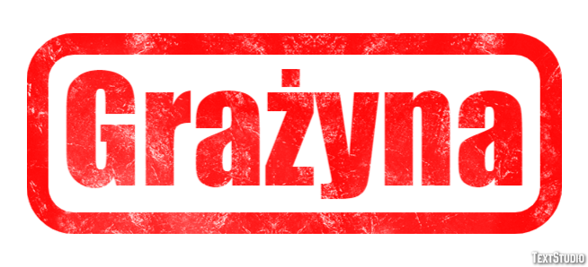 Grażyna Efekt tekstowy
